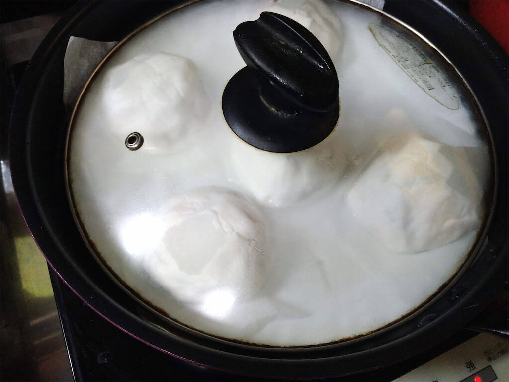 「肉まん」がフライパンで作れるって♪米粉でもっちもちな仕上がり！ジューシーさコンビニ超え!?【農家直伝】