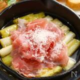 「【極上つまみ】旬の長ねぎをオイルで熱して甘味倍増「アヒージョ」作ってみた！生ハム追加で旨味天国に♡」の画像4