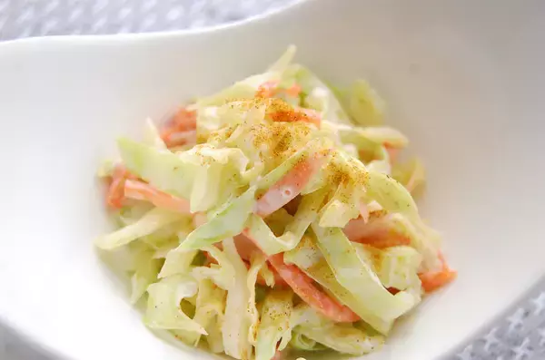 「水っぽくならない！味が馴染んで美味～♡昔ながらの「コールスローサラダ」にトライ！」の画像