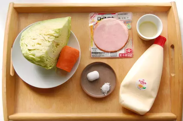 「水っぽくならない！味が馴染んで美味～♡昔ながらの「コールスローサラダ」にトライ！」の画像