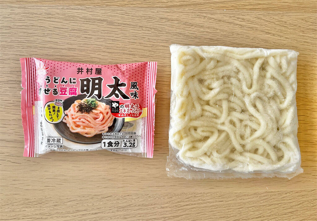 【たんぱく質が摂れる調味料】井村屋の新作「うどんにまぜる豆腐」が忙しい毎日の救世主だった話