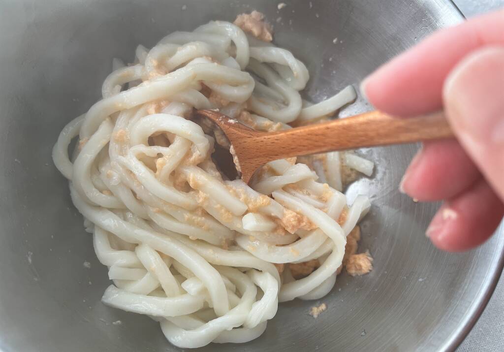 【たんぱく質が摂れる調味料】井村屋の新作「うどんにまぜる豆腐」が忙しい毎日の救世主だった話