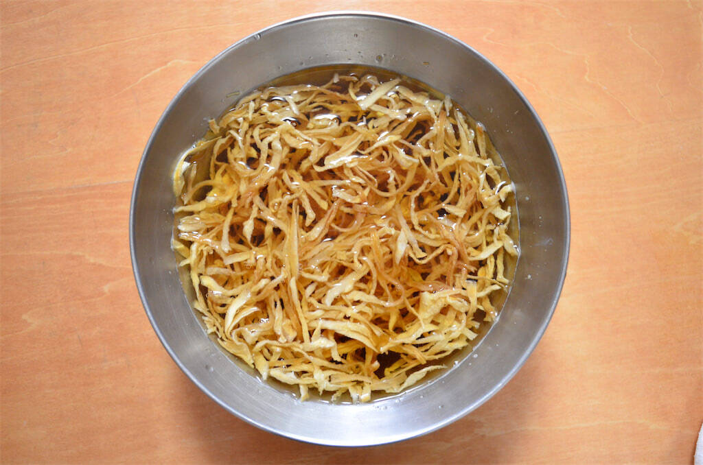 【大根を麺に!?】食物繊維テンコ盛り♪「切り干し大根焼きそば」作ってみた！一瞬で満腹に【でもギルトフリー】