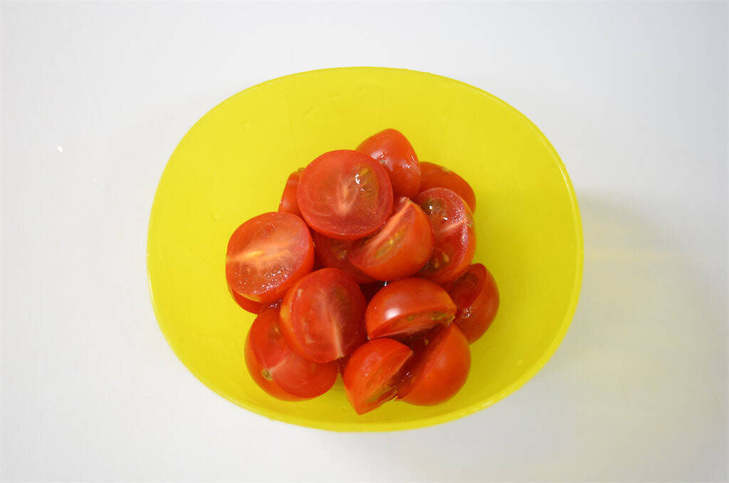 【夏の黄金コンビ】ミニトマト×新しょうがで爽快すぎる炊き込みご飯作ってみた！ゴマ油で中華風に激変♪