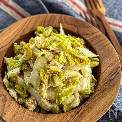 【あえての生食】白菜で酒が飲める♪「にんにくみそマヨサラダ」作ってみた！コクと甘味のハーモニー、優勝♪