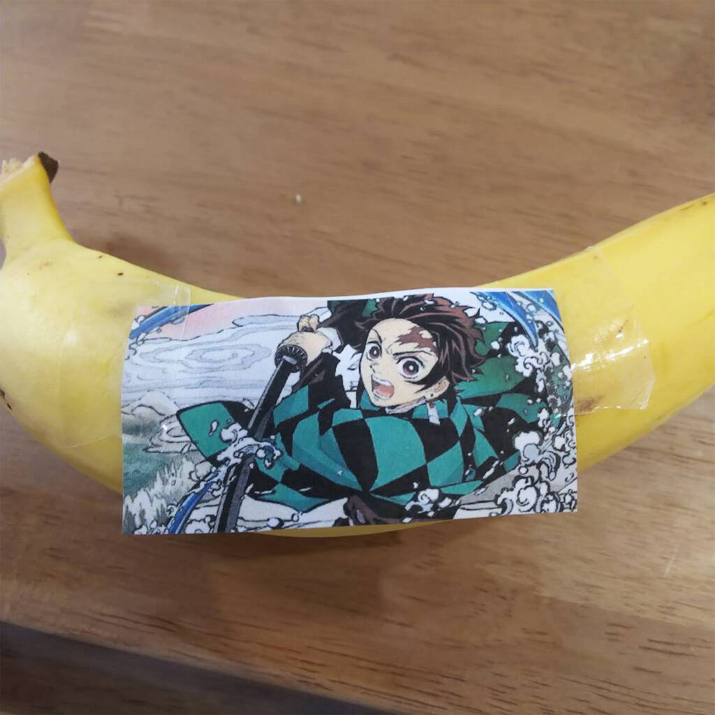 【おうち時間にアート】バナナの皮に可愛いイラスト♡子どもでもできる簡単お絵描きで秋を楽しもう！