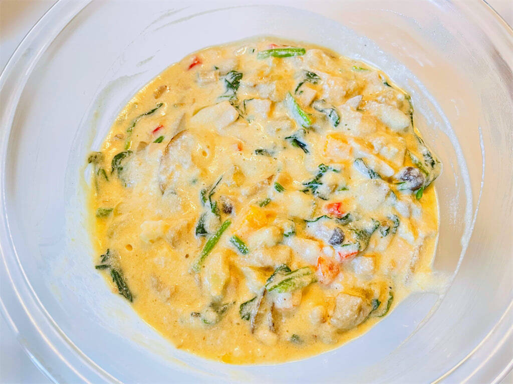 【ホケミでお惣菜】野菜たっぷり「農家ならではケークサレ」作ってみた♪冷蔵庫の余り野菜でOK！