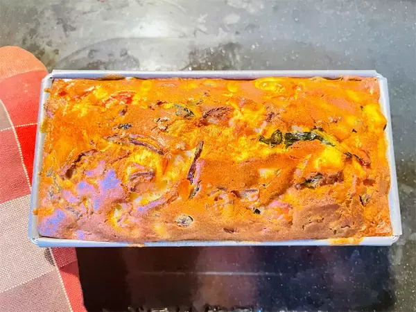 「【ホケミでお惣菜】野菜たっぷり「農家ならではケークサレ」作ってみた♪冷蔵庫の余り野菜でOK！」の画像