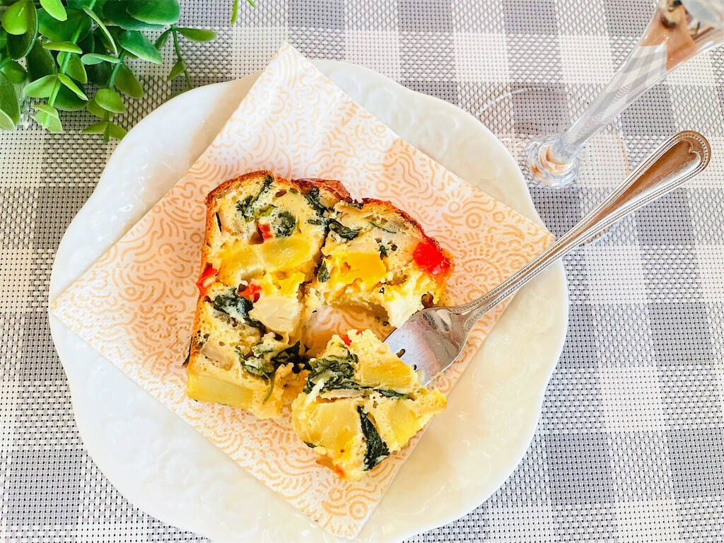 【ホケミでお惣菜】野菜たっぷり「農家ならではケークサレ」作ってみた♪冷蔵庫の余り野菜でOK！