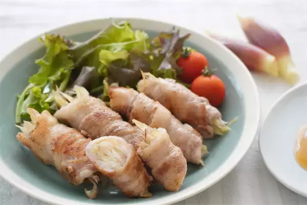 【薬味じゃない食べ方】香りが食欲そそる「ミョウガの豚バラ肉巻き」作ってみた！辛みも爽やか〜【農家直伝】