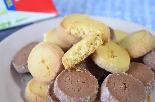 「【初心者歓迎】サクほろ食感がたまらん「ディアマンクッキー」はホケミでできる！型抜きも不要♪【森永製菓】」の画像