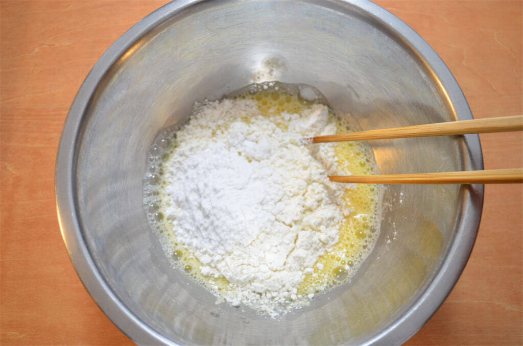 【パセリ大量消費】ただの飾りはもったいない！「パセリのチヂミ」に挑戦!!干しエビの旨味に爽やか風味が絡む～