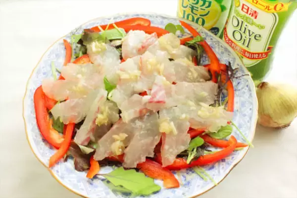 【カルパッチョ刺身の切り方】鯛は「そぎ造り」で見た目プロ級に♪初心者でもカンタンに切れた～！