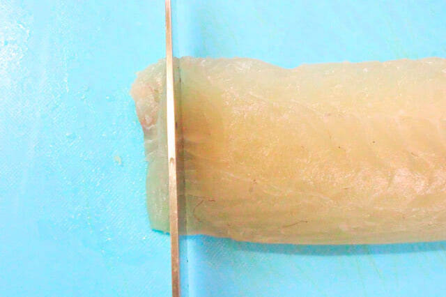 【カルパッチョ刺身の切り方】鯛は「そぎ造り」で見た目プロ級に♪初心者でもカンタンに切れた～！