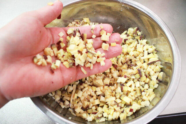 シェフ三國の「さつまいものハッシュドポテト」は粒々お芋がカリッと新鮮！マスタードと出会って奇跡のお味♡