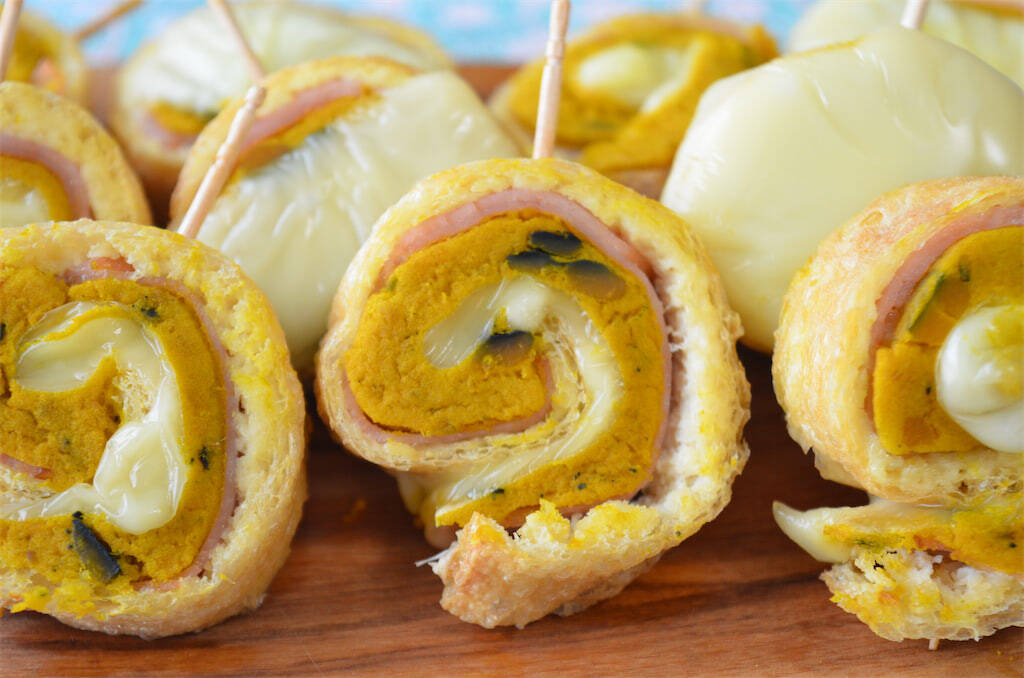 【ハマる新食感】かぼちゃサラダを巻く？油揚げで!?「和風かぼちゃピンチョス」作ってみた！【お弁当にも◎】