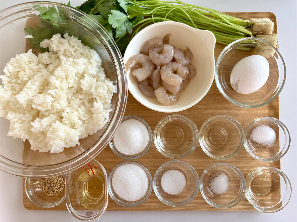 【エビの量バグってる♡】お刺身超えの濃厚ウマみ「エビそぼろのちらしずし」作ってみた！プリップリが爆発♪