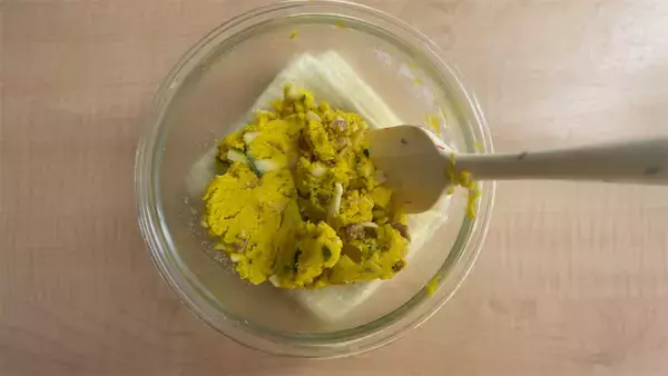 「【ほぼかぼちゃ】クルミがコリっと♡「米粉のかぼちゃチーズボール」は丸めて焼くだけ！【元パティシエ直伝】」の画像