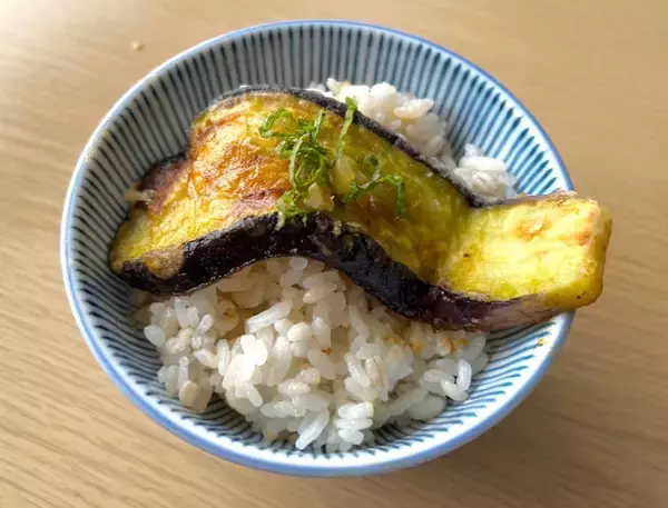 「【お肉ゼロでもご飯ドロボー】なす2本が主役になる「とろとろなすの生姜焼き」作ってみた！焼くだけで大優勝♪」の画像