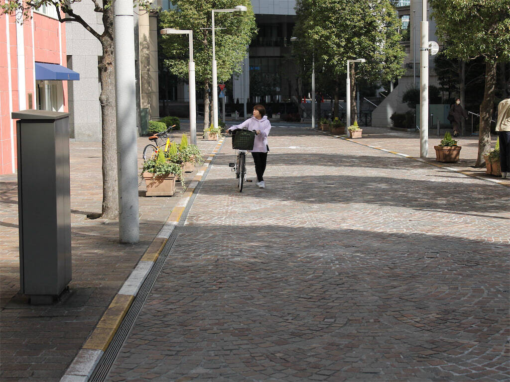 急な坂道も“押し歩き専用スイッチ”でラクラク♪パナソニックの電動アシスト自転車「ViVi」を試し押ししてみた！