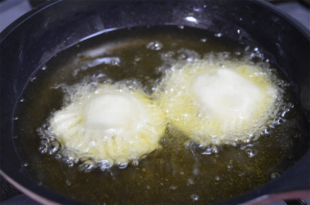 【じゃがいもの未知レシピ】北海道発の「UFO団子」作ってみた！発酵不要でモチモチ食感…むむ、ピロシキ!?