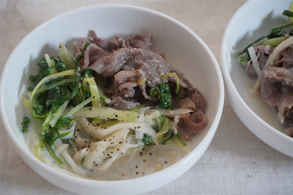 【牛乳でお肉とろける♡】ミルキーな濃厚コンソメスープで「しゃぶしゃぶ」してみた！牛乳消費にも！