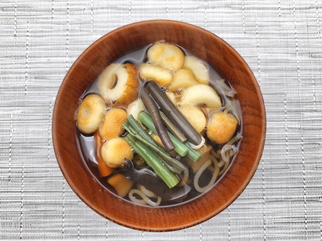 【絶品！郷土メシ】ハレの日の贅沢♪会津名物「こづゆ」作ってみた！干し貝柱の透明スープに旨味がギュッ〜