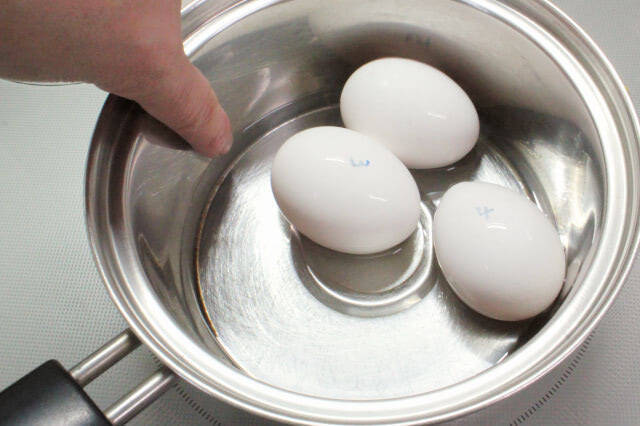 【農水省の裏ワザ】ゆで卵を茹でずに作る方法だと⁉少量の水で4分⁉本当か試してみた♪【徹底検証】