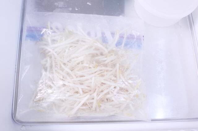 【冷凍の裏ワザ】傷みやすい「もやし」を正しく冷凍してみた！２週間保存できるうえ凍ったまま調理OK！