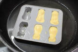 「【セリア】レンチンで！冷蔵庫で！にゃんこを成型♪【ネコ型シリコンモールド】で「蒸し卵」と「グミ」作ってみた」の画像8