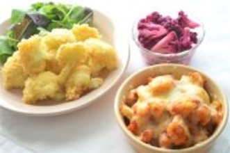 【カリフラワーレシピの幅広げよ♪】初挑戦！「フライ」「甘酢漬け」「グラタン」作ってみた！【農家オススメ】