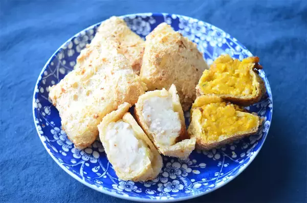 「【衣いらずのコロッケ】なんと油揚げで包んじゃう「きつねコロッケ」作ってみた！ヘルシー♡だけどサックサク♪」の画像