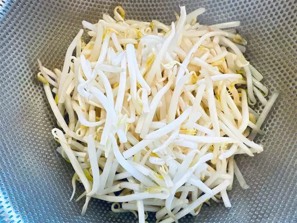 「【もう捨てない】ブロッコリーの茎で!? 節約春巻き作ろう！コリコリ食感♡ 春雨風のもやしもいい仕事【農家直伝】」の画像