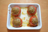 「【トマトから肉汁あふれる！】農家激推しのごちそう「トマトの肉詰め」作ってみた！みそ味が大正解なの♪」の画像9