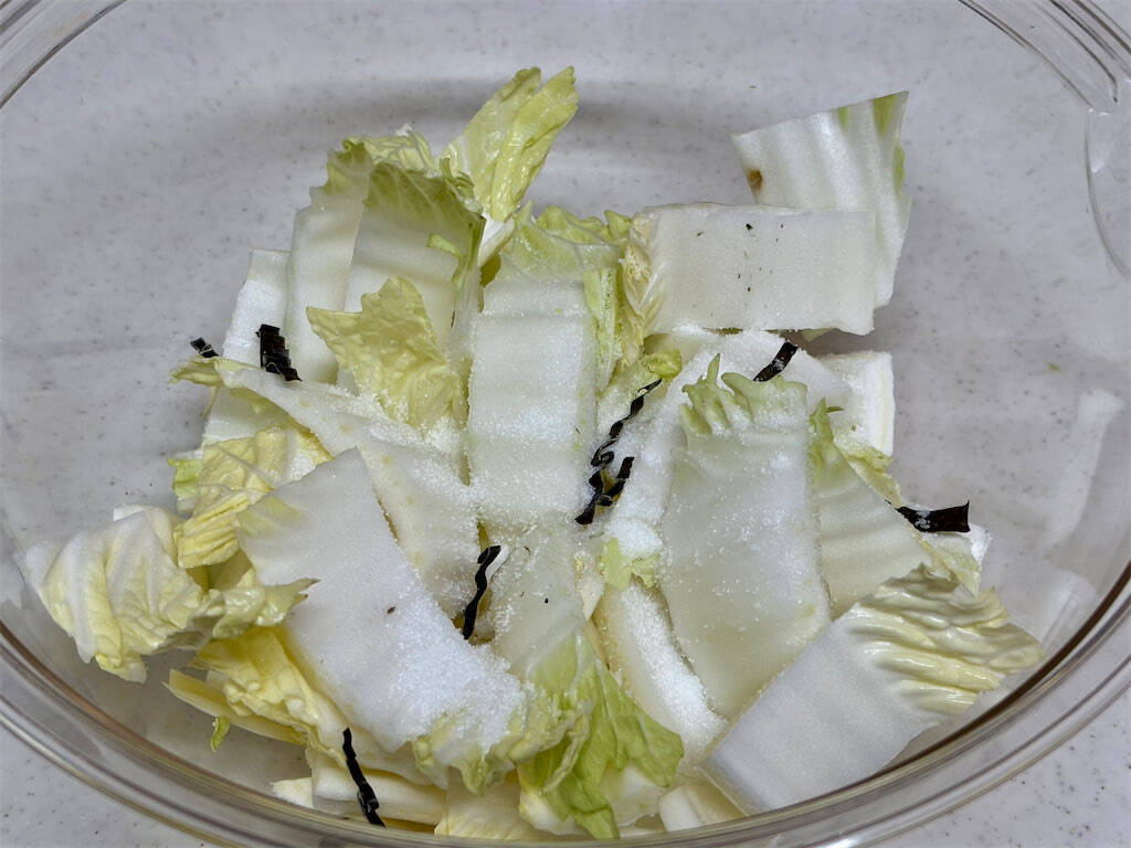 【冷蔵庫普及前のガチ保存食】昭和27年のレシピで「白菜漬け」仕込んでみた！塩味しっかり甘みもジュワッと♡