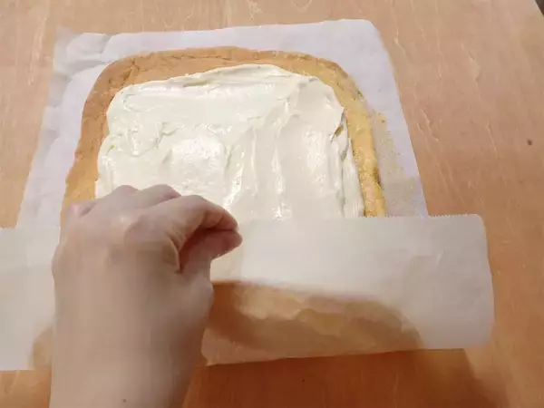 「異次元のトロトロ感♡「飲めるロールケーキ」作ってみた！生地＆クリームに米粉インでふっわふわ【農家直伝】」の画像