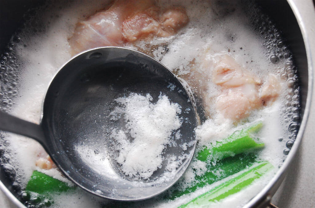 【時短サムゲタン】香味野菜トリオで血行巡る「サムゲタン風鶏手羽のスープ煮」作ってみた！お肉ホロホロ♡