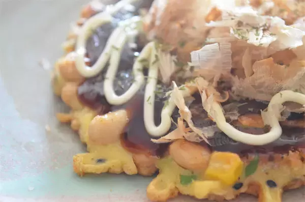 「たんぱく質ギッシリな「大豆のお好み焼き風」作ってみた！なぜかギョニソ風味!?罪悪感低め♡【農家直伝】」の画像