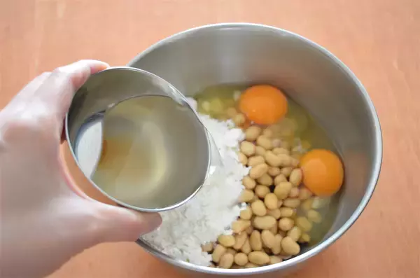 「たんぱく質ギッシリな「大豆のお好み焼き風」作ってみた！なぜかギョニソ風味!?罪悪感低め♡【農家直伝】」の画像