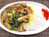 「【板前のまかないカレー】カキフライが乗ってるのと違う！牡蠣のルウな「牡蠣とほうれん草のカレー」作ろう」の画像1