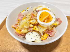 【国民的チップス再現】ポテサラにコンソメ入れて「ニューポテトサラダ」作ってみた！やみつきスナック感覚♪