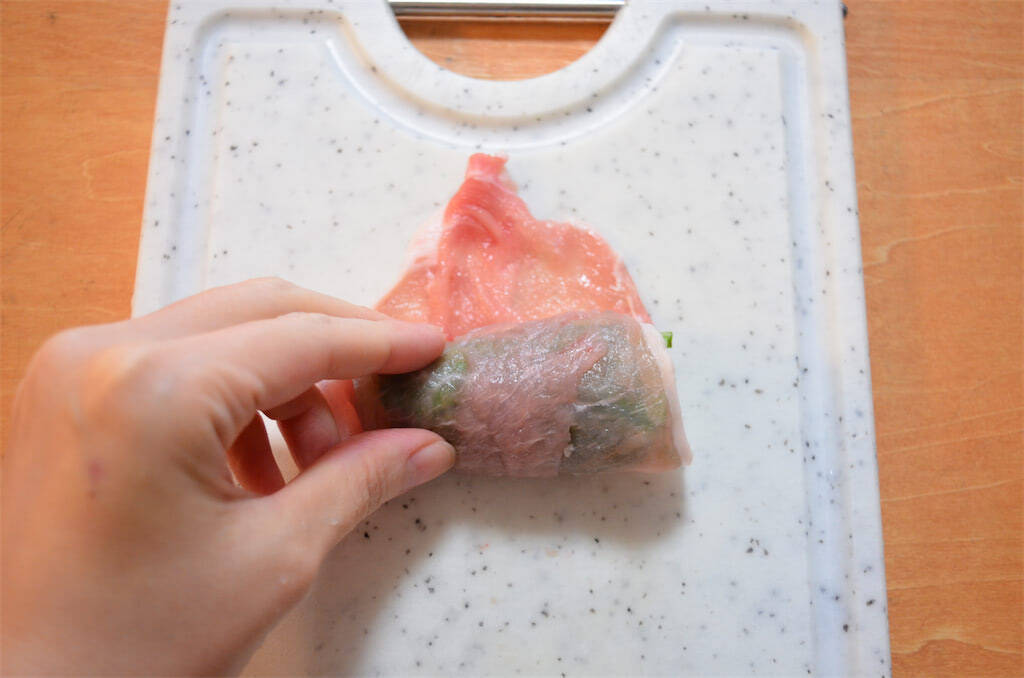 【肉巻きを煮たら…】あっさり料亭味♡「豚肉と小松菜のさっと煮」作ってみた！お出汁が優しい〜【農家の知恵】