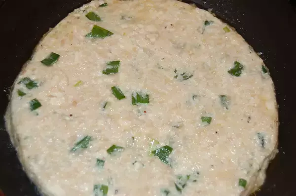 「【節約レシピ】つくねは丸めない！フライパンにド～ンな「豆腐入りつくね」に挑戦！ふっくらふわふわなの♡」の画像