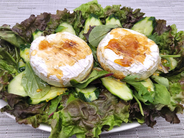 【志麻さんの大人なサラダ】焼きカマンがド～ン！蜂蜜＆ドレかけて、甘みと酸味と旨味とコクが凄いの♡