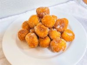 【これ、かぼちゃです！】食感と甘みにベタ惚れしちゃう「野菜ドーナツ」作ってみた！白玉粉と豆腐の配合がカギ