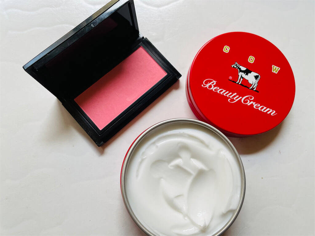 【数量限定】牛乳石鹸「赤箱ビューティクリーム」を使ってみた！ベビーオイルとのMIX使いも提案！