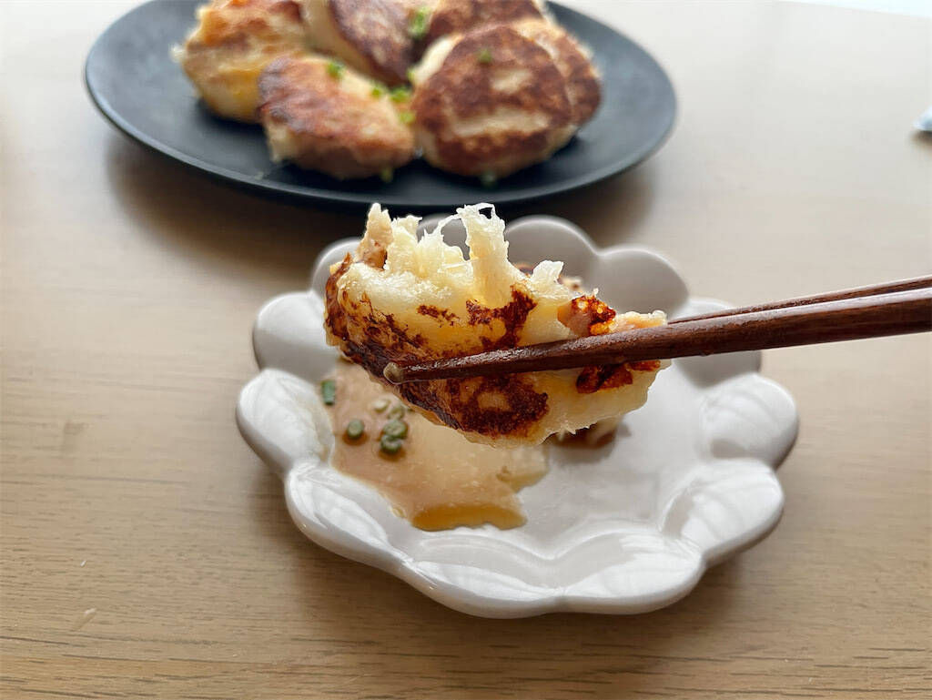 【もちにチーズという沼】定番のプルもち点心「大根もち」を洋風に仕上げた話♪ツナも入れちゃうって!?