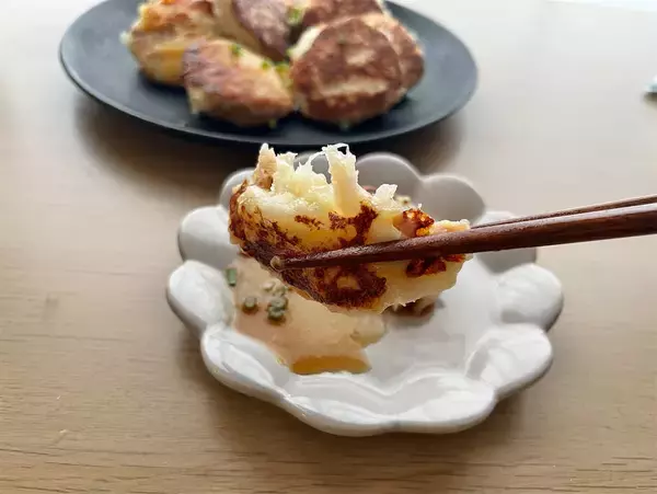 「【もちにチーズという沼】定番のプルもち点心「大根もち」を洋風に仕上げた話♪ツナも入れちゃうって!?」の画像