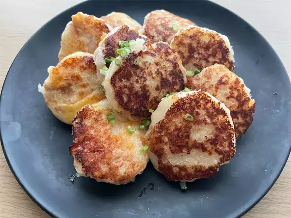 「【もちにチーズという沼】定番のプルもち点心「大根もち」を洋風に仕上げた話♪ツナも入れちゃうって!?」の画像