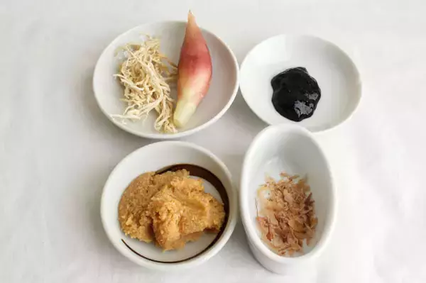 「【ストック食材が大変身】のり佃煮・切干大根で「みそ玉」作ってみた！みょうが入りで爽快みそ汁、即完成♡」の画像